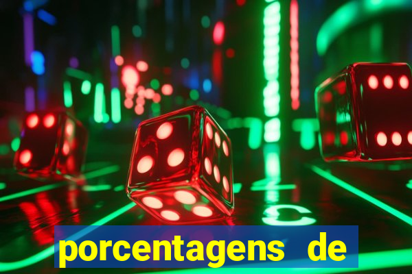 porcentagens de jogos pagantes